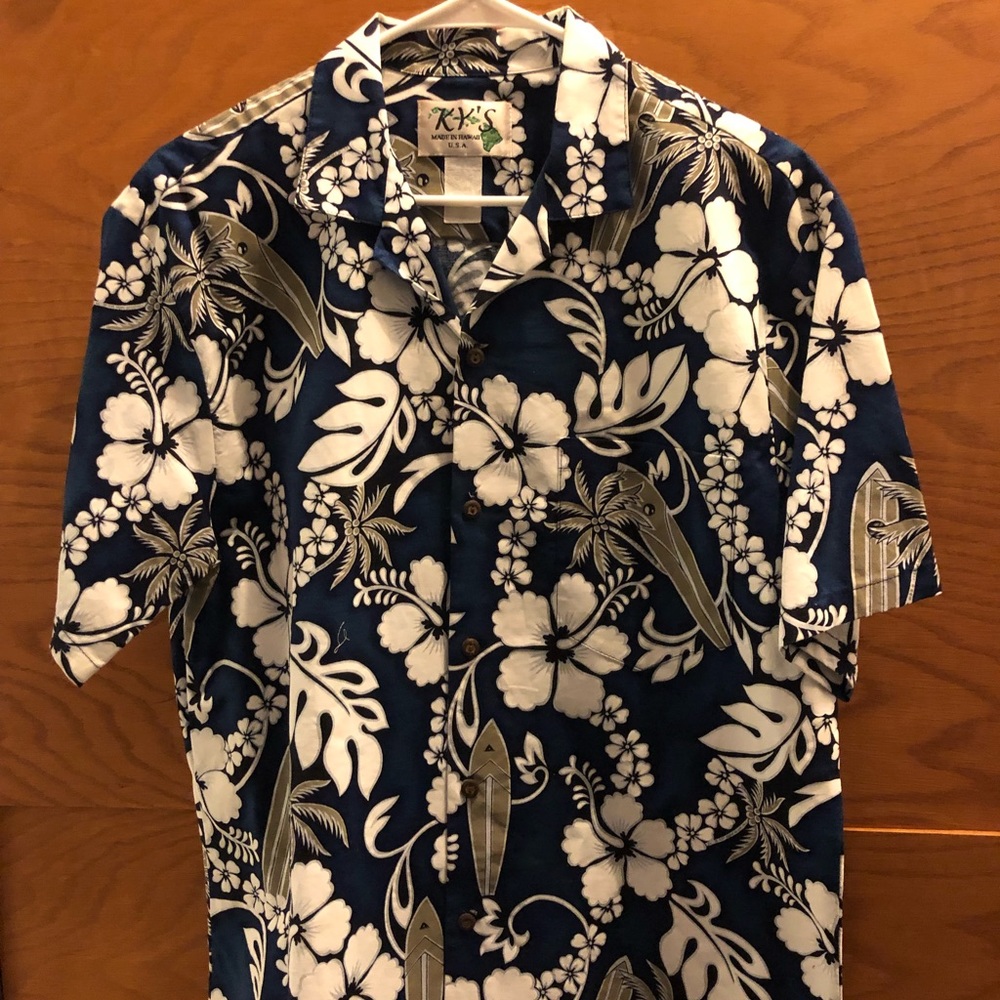 Vintage KY’s Made in Hawaii Aloha Hawaiian Shirt - size Large